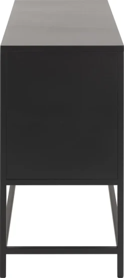 Komoda Newcastle II czarna industrialna