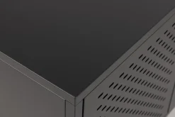 Komoda Newcastle II czarna industrialna