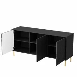 Komoda szeroka Afir czarna