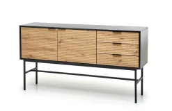 Komoda szeroka Nihala dąb artisan/