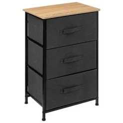 Komoda Tissa niska czarna