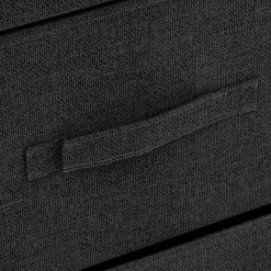 Komoda Tissa niska czarna