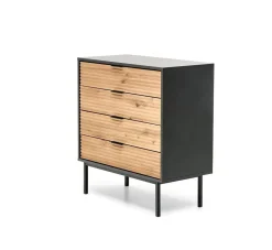 Komoda z szufladami Nihala dąb artisan/