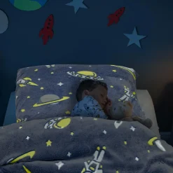 Komplet pościeli dziecięcej 140x200 fluorescencyjnej