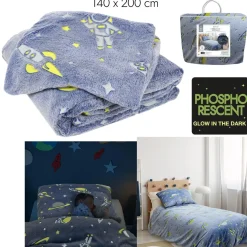 Komplet pościeli dziecięcej 140x200 fluorescencyjnej