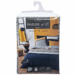 Komplet pościeli Etnik 240 x 220 cm niebieski