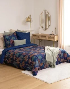 Komplet pościeli Papira 240 x 220 cm niebieski