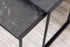 Komplet stolików Infinity czarne