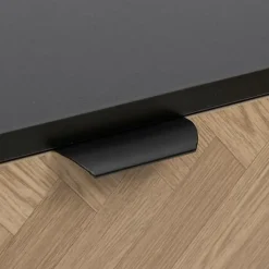 Konsola Chevrons z efektem drewna