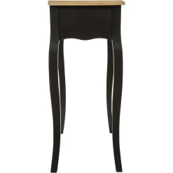 Konsola Chrysa czarna 2 szuflady
