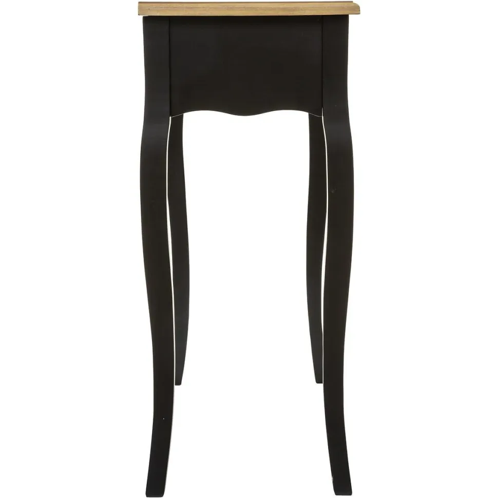 Konsola Chrysa czarna 2 szuflady