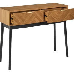 Konsola Felix jodełka naturalny