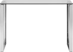 Konsola Katrine transparentna chrom