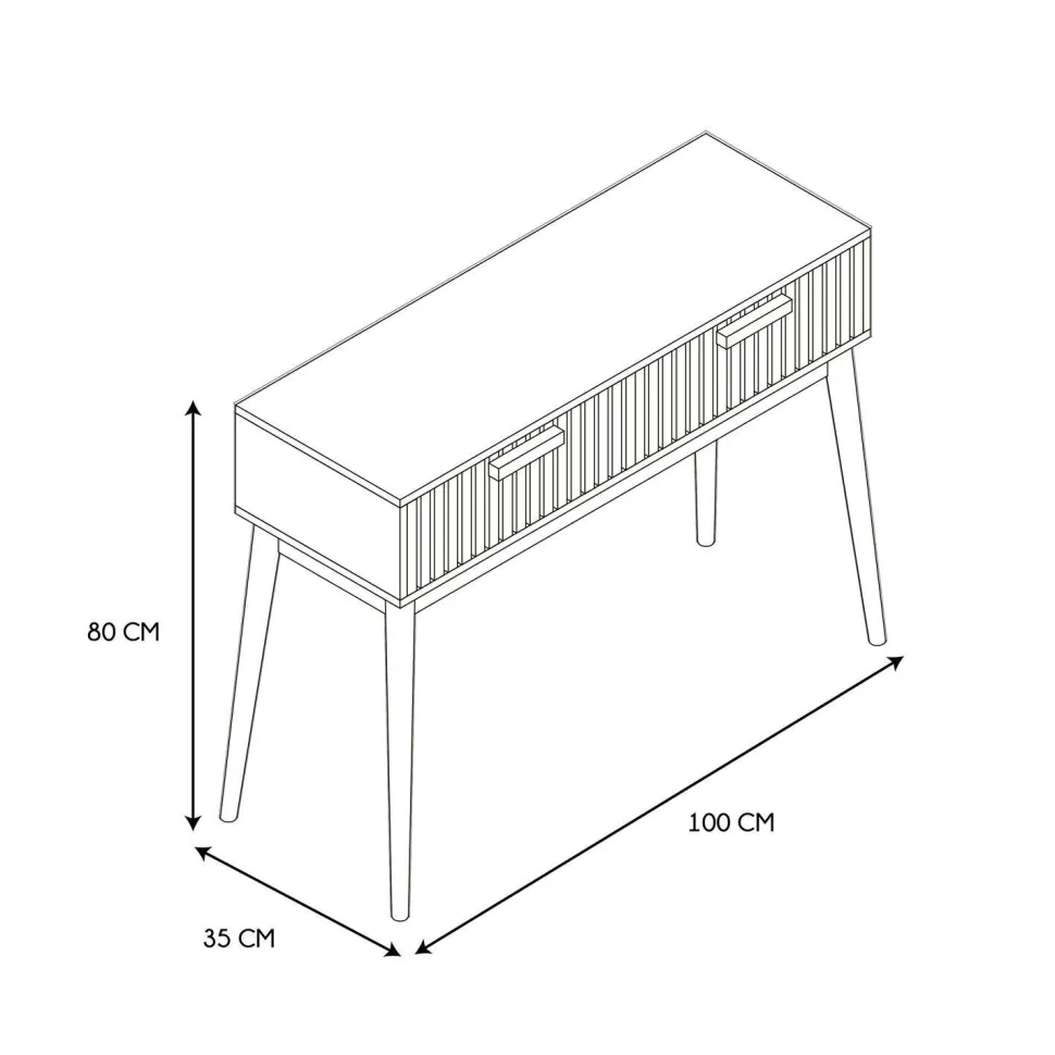 Konsola Klaus naturalna