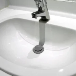 Korek do zlewu silikonowy niebieski