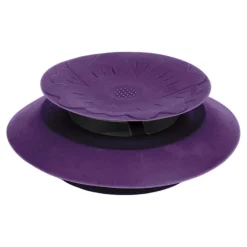 Korek do zlewu silikonowy fioletowy