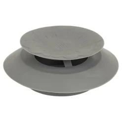 Korek do zlewu silikonowy szary