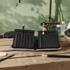 Kosmetyczka na pędzle szara