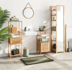 Kosz / skrzynka 31x15 bambusowa naturalna