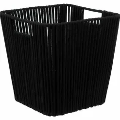 Kosz do przechowywania Manille 31x31cm    czarny