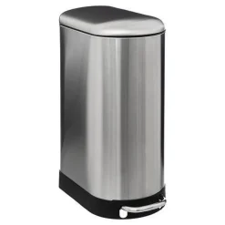 Kosz na śmieci Ariane Slim 30l srebrny