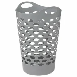 Kosz na pranie 60 l elastyczny szary