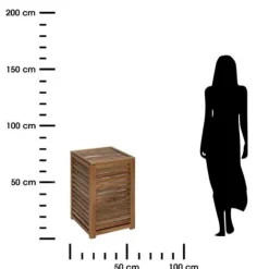 Kosz na pranie Acacia 65l