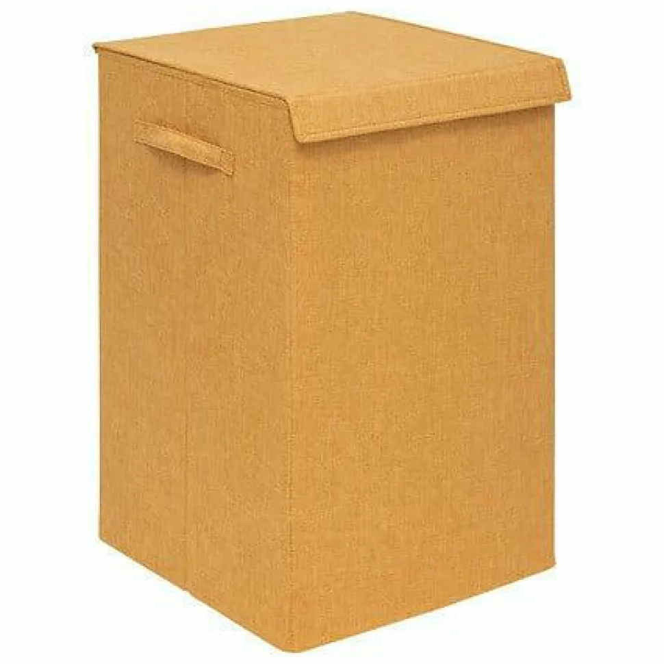 Kosz na pranie Colorama 74l musztardowy