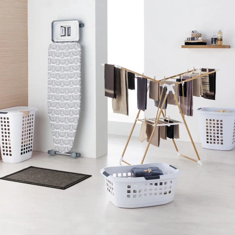 Kosz na pranie Hugger 51 l biały