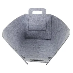 Kosz/ pudełko z filcu M szare składane