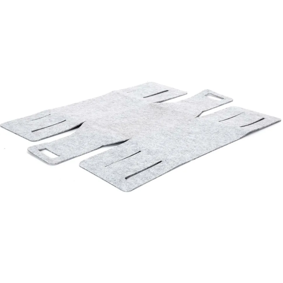 Kosz/ pudełko z filcu M szare składane