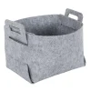 Kosz/ pudełko z filcu S szare składane
