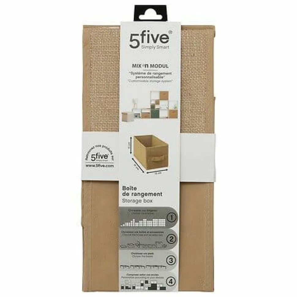 Kosz z juty Mix`n Modul 15x31cm