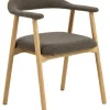 Krzesło Addi  brązowe/ dąb Monza 40