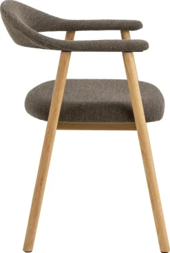 Krzesło Addi  brązowe/ dąb Monza 40