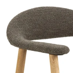 Krzesło Addi  brązowe/ dąb Monza 40