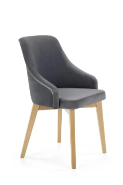 Krzesło Alain dąb/ grafitowe Solo 267