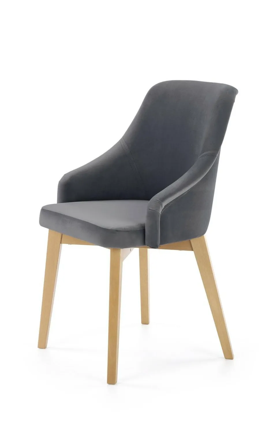 Krzesło Alain dąb/ grafitowe Solo 267