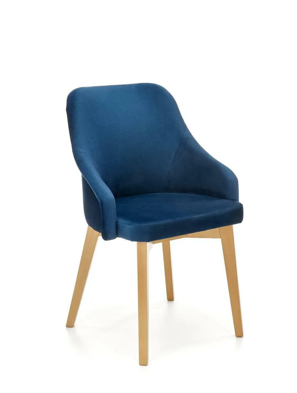 Krzesło Alain dąb/ granatowe Monolith 77