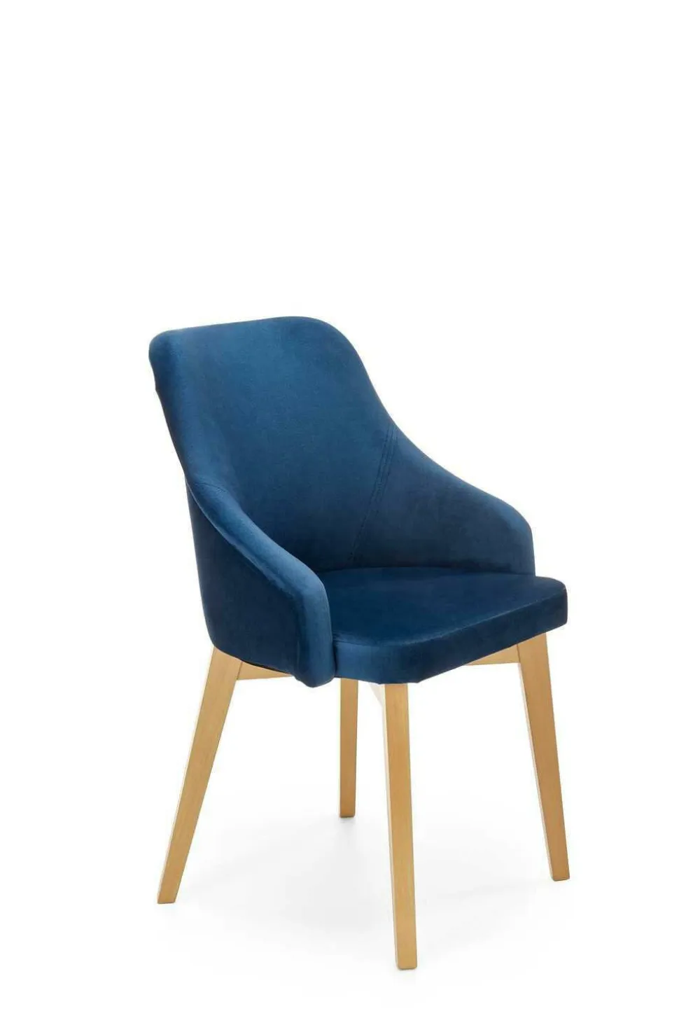 Krzesło Alain dąb/ granatowe Monolith 77