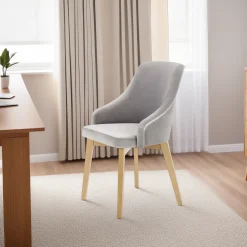 Krzesło Alain dąb/ szare Solo 265