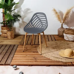 Krzesło Alameda szare