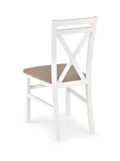 Krzesło Alaska biały/ beż ciemny Inari