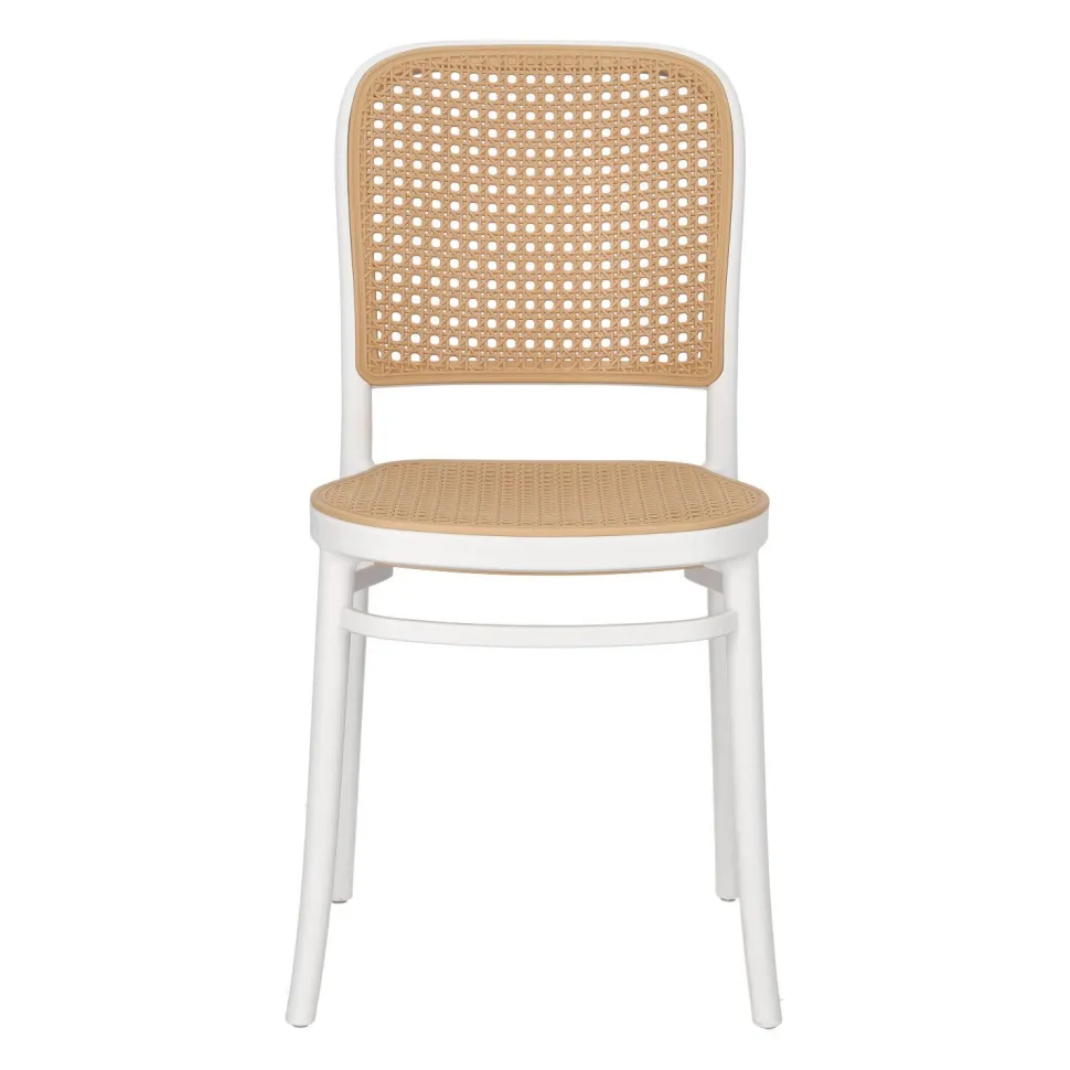 Krzesło Antonio białe z tworzywa