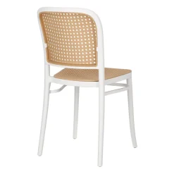 Krzesło Antonio białe z tworzywa