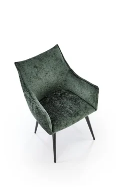 Krzesło Arhiza ciemny zielony