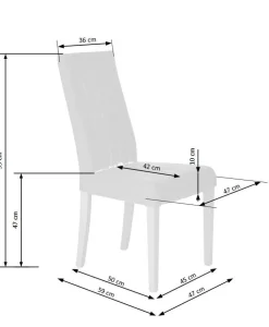 Krzesło Arizona szare Inari 91/ dąb