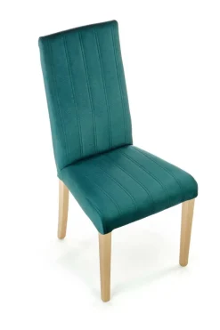 Krzesło Arizona zielone/ dąb miodowy