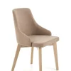 Krzesło Arman dąb/ beżowe ciemne Inari