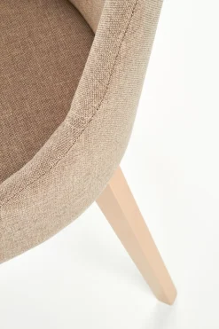 Krzesło Arman dąb/ beżowe ciemne Inari